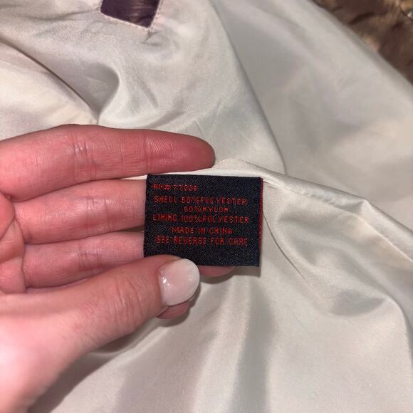 Adrienne Landau Cheetah Print Rain Jacket – Size Small - Picture 13 of 15